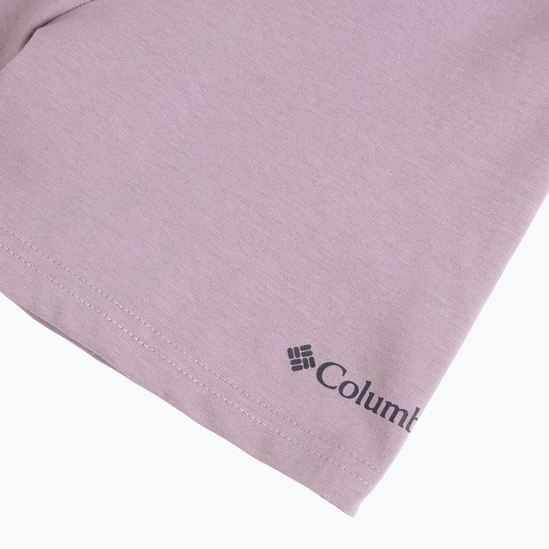 Maglietta da uomo Columbia CSC Seasonal Graphic shale purple/heavenly stacked gem 4