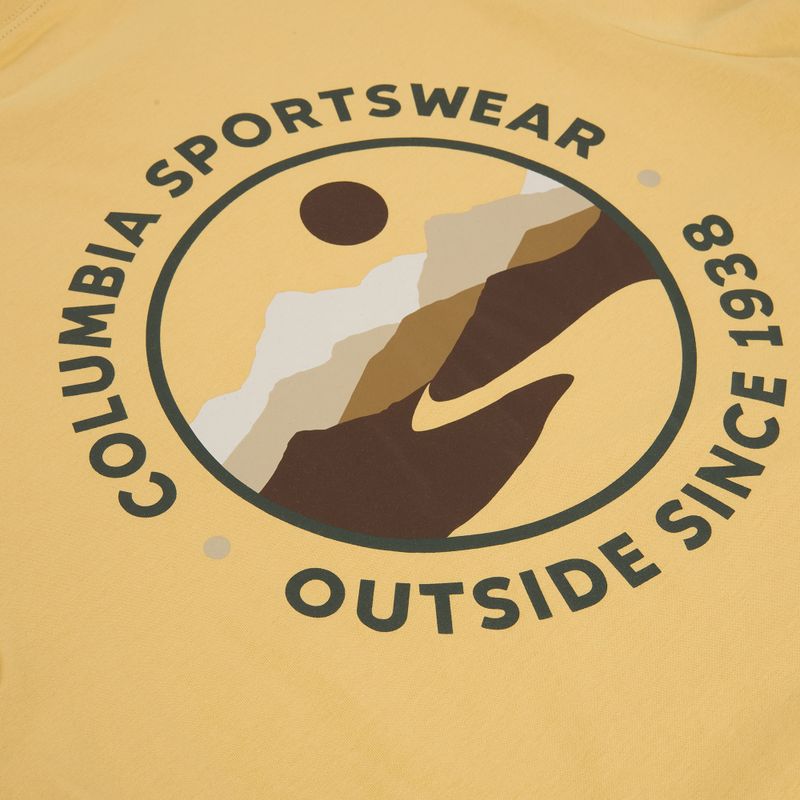 Maglietta da uomo Columbia CSC Outdoor Back Graphic sand dune/scoped view 4
