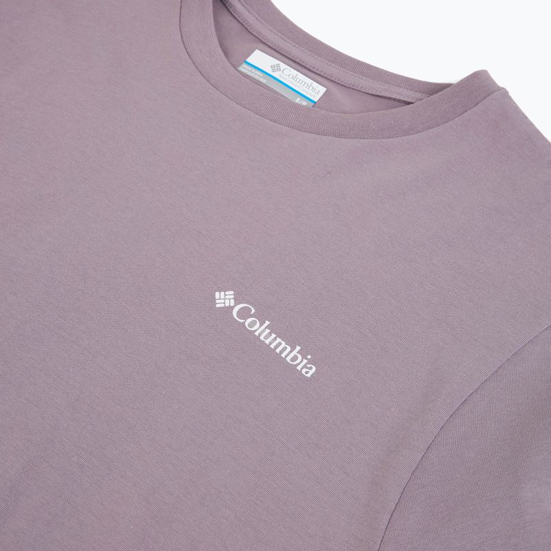 Maglietta da uomo Columbia CSC Outdoor Back Graphic shale purple/scoped view 3