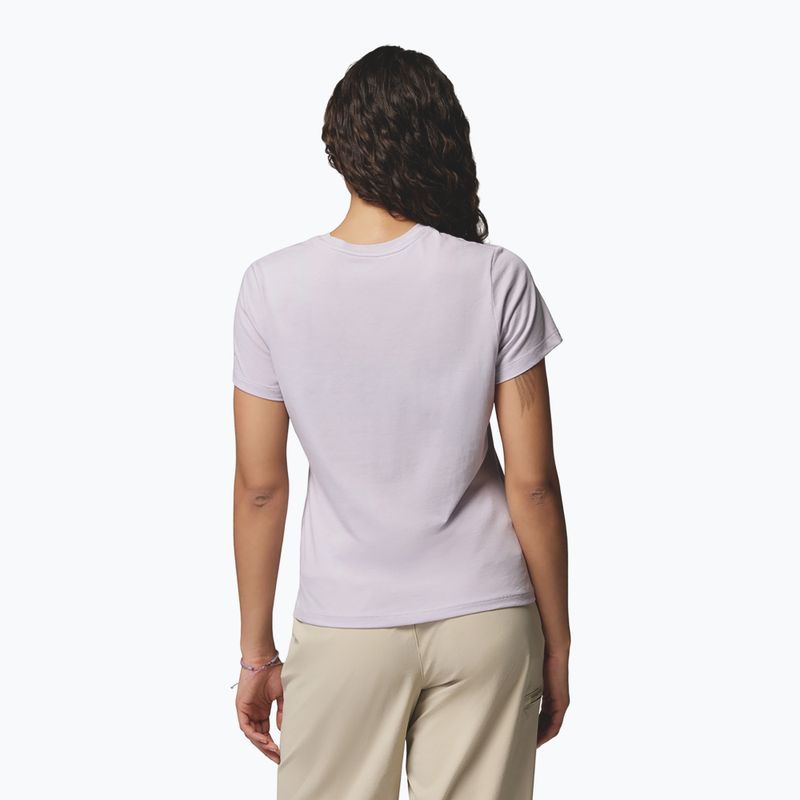 Maglietta da donna Columbia Ruby Springs Graphic Fitted lavender pearl/brandrise 3
