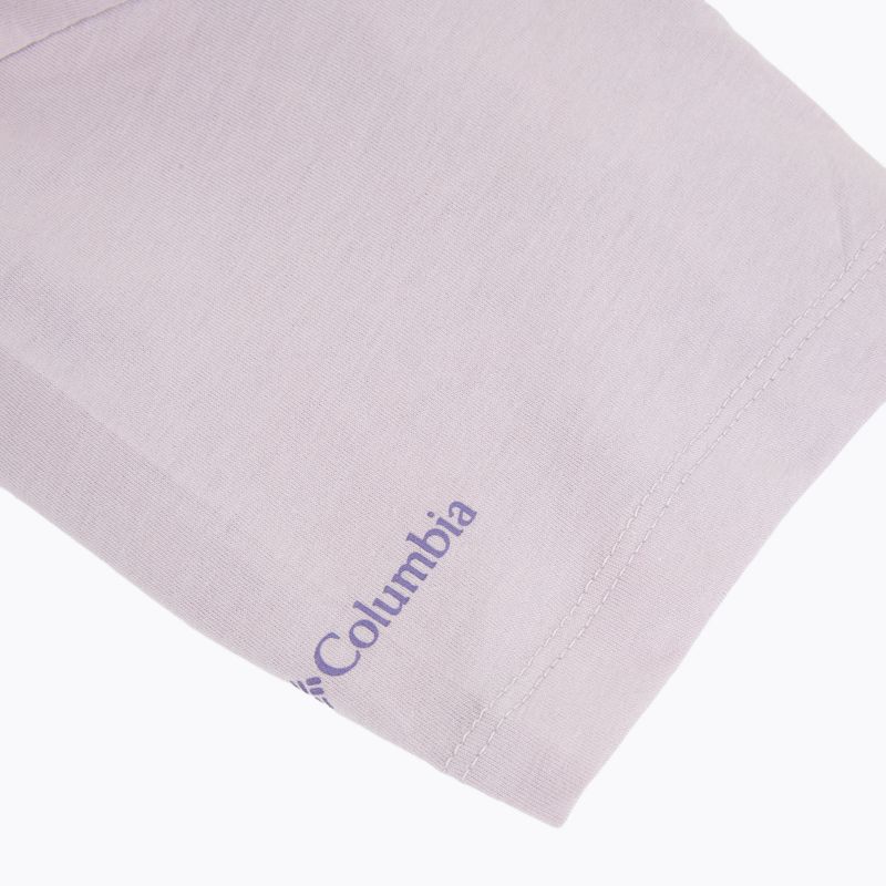 Maglietta da donna Columbia Ruby Springs Graphic Fitted lavender pearl/brandrise 4