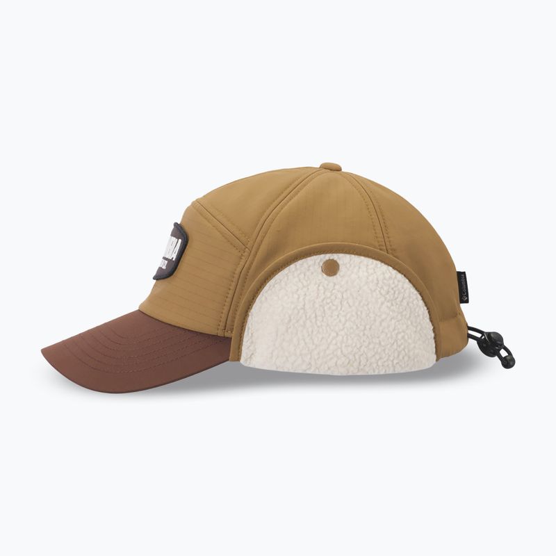 Cappellino con visiera Columbia Landroamer Ear Flap delta tobacco/working badge 4