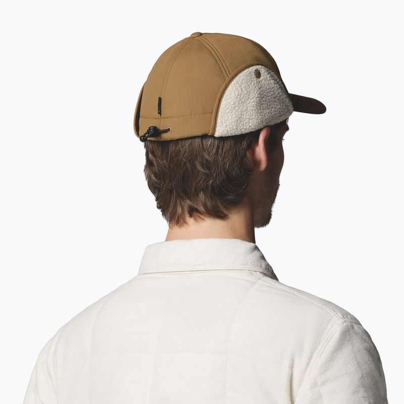 Cappellino con visiera Columbia Landroamer Ear Flap delta tobacco/working badge 6