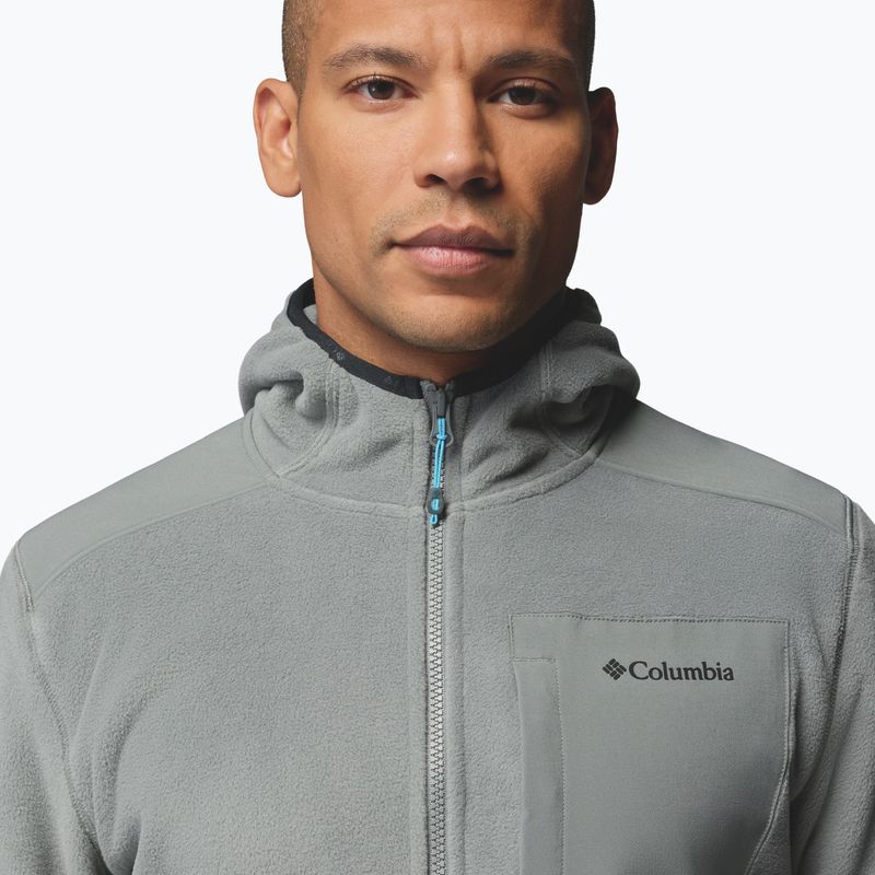 Pile uomo Columbia Pacific Arch 200 Hooded FZ Fleece Sedona Sage 6