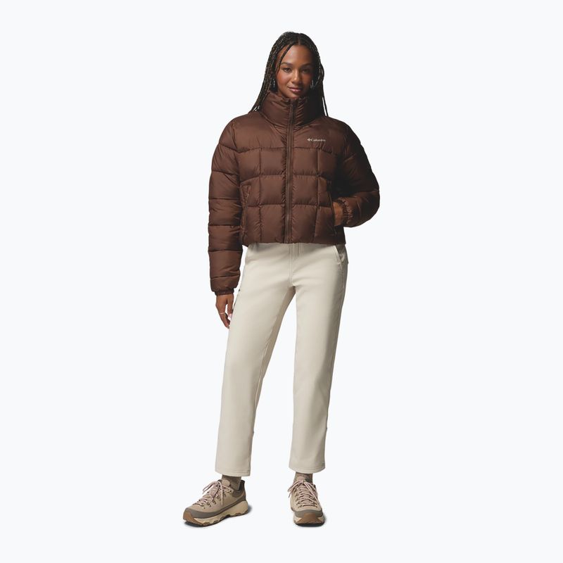 Giacca imbottita da donna Columbia Puffect III Cropped tobacco 2