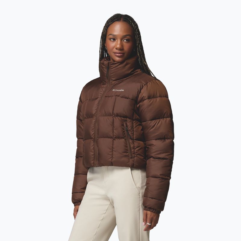 Giacca imbottita da donna Columbia Puffect III Cropped tobacco 5