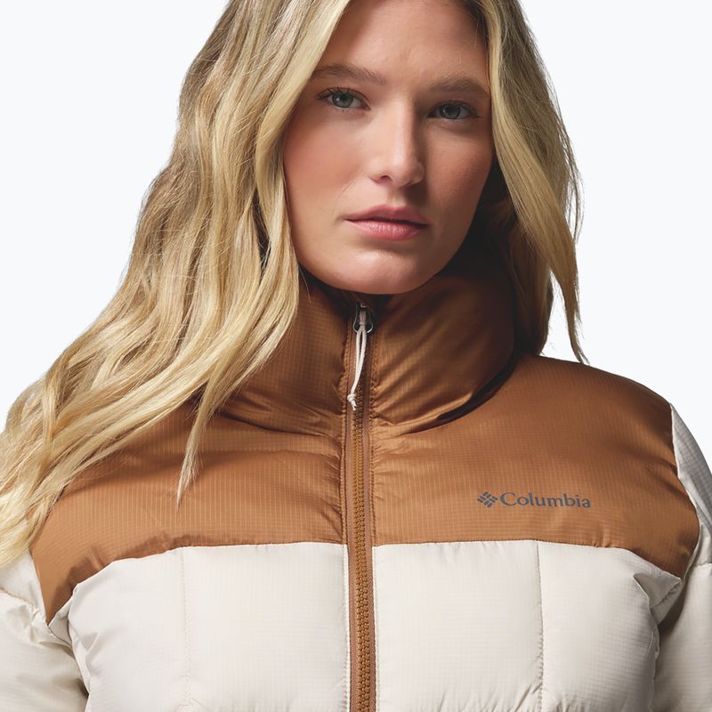 Giacca imbottita da donna Columbia Puffect III Cropped dark stone/camel brown 6