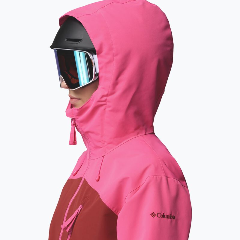 Giacca da snowboard da donna Columbia Coreshot Anorak red oxide/nico 6