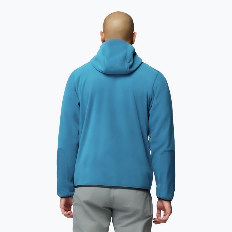 Pile uomo Columbia Pacific Arch 200 Hooded FZ Fleece Phoenix Blue 3