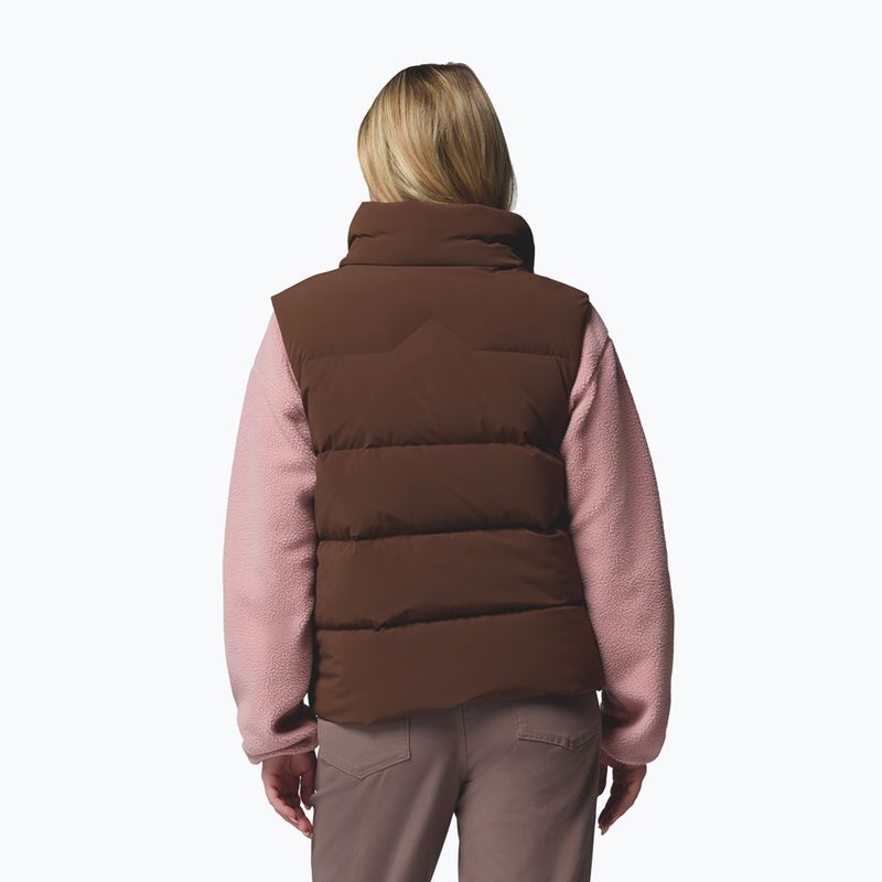 Gilet da donna Columbia Amaze Puff tobacco 3