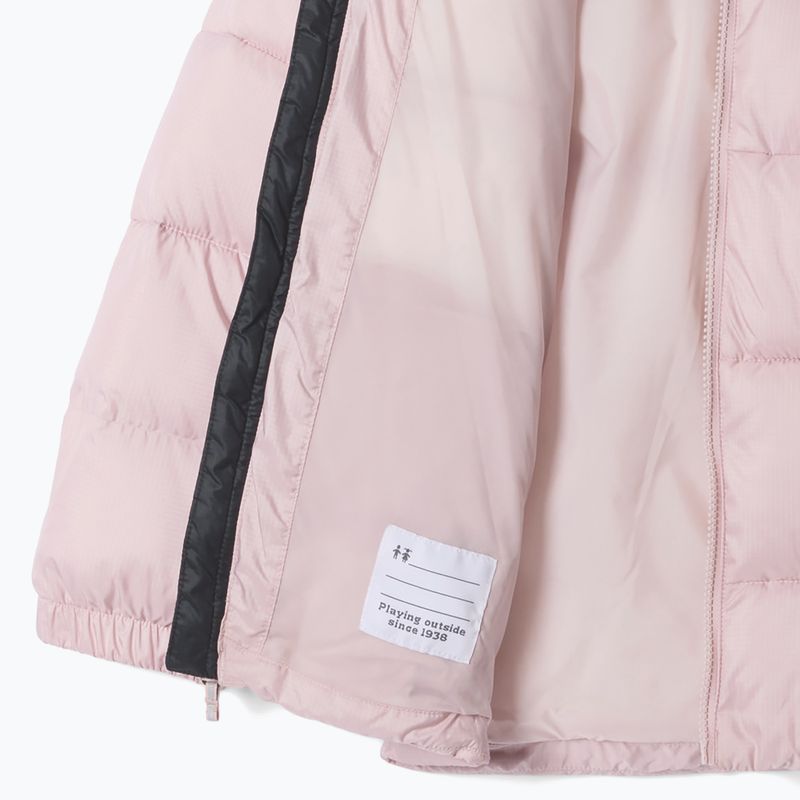 Giacca imbottita per bambini Columbia Puffect Hooded Mineral Pink/Black 3