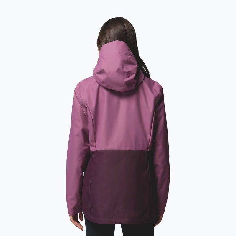 Giacca 3-in-1 da donna Columbia Hikebound II Interchange antique mauve/moonvista 3