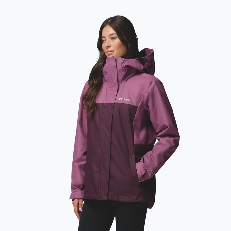 Giacca 3-in-1 da donna Columbia Hikebound II Interchange antique mauve/moonvista 6