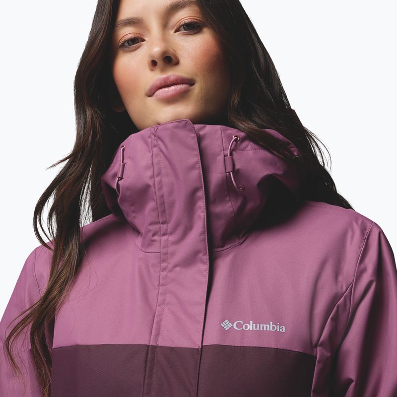 Giacca 3-in-1 da donna Columbia Hikebound II Interchange antique mauve/moonvista 7