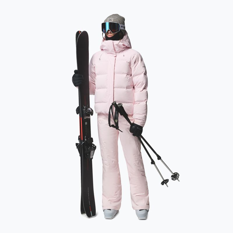 Giacca da sci da donna Columbia Roffe Ridge Down Heat Seal powder pink 2