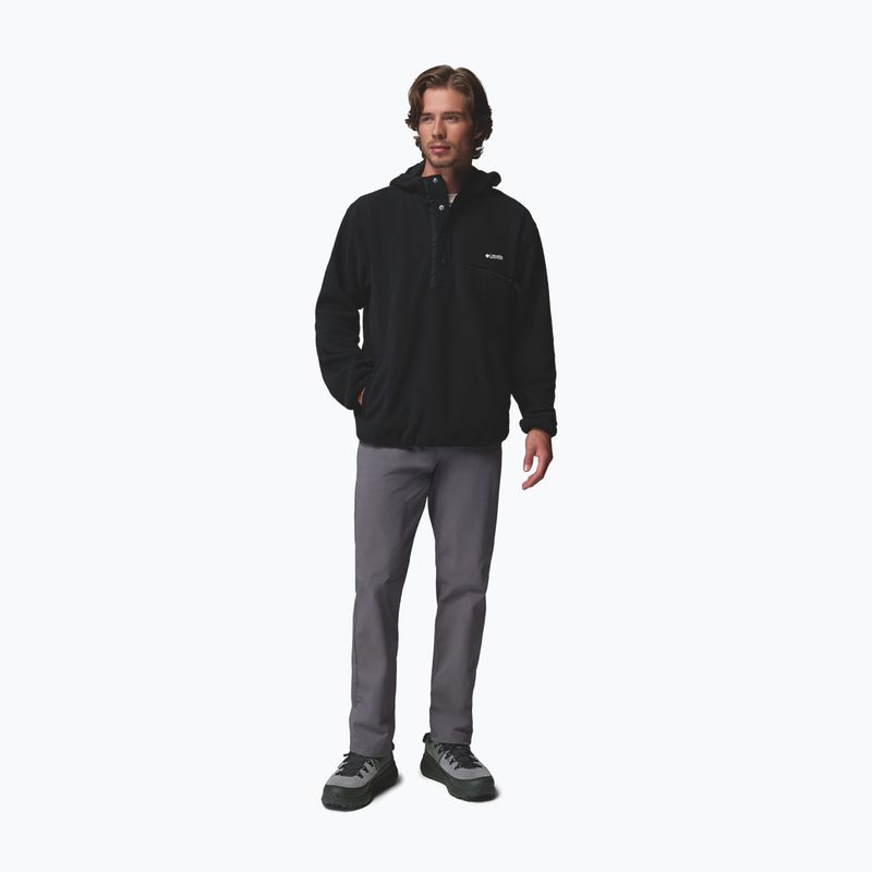 Pile uomo Columbia Helvetia II Hoodie Black 2