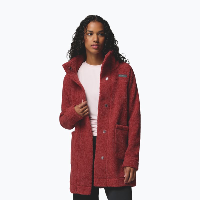Pile donna Columbia Panorama Long red oxide 4