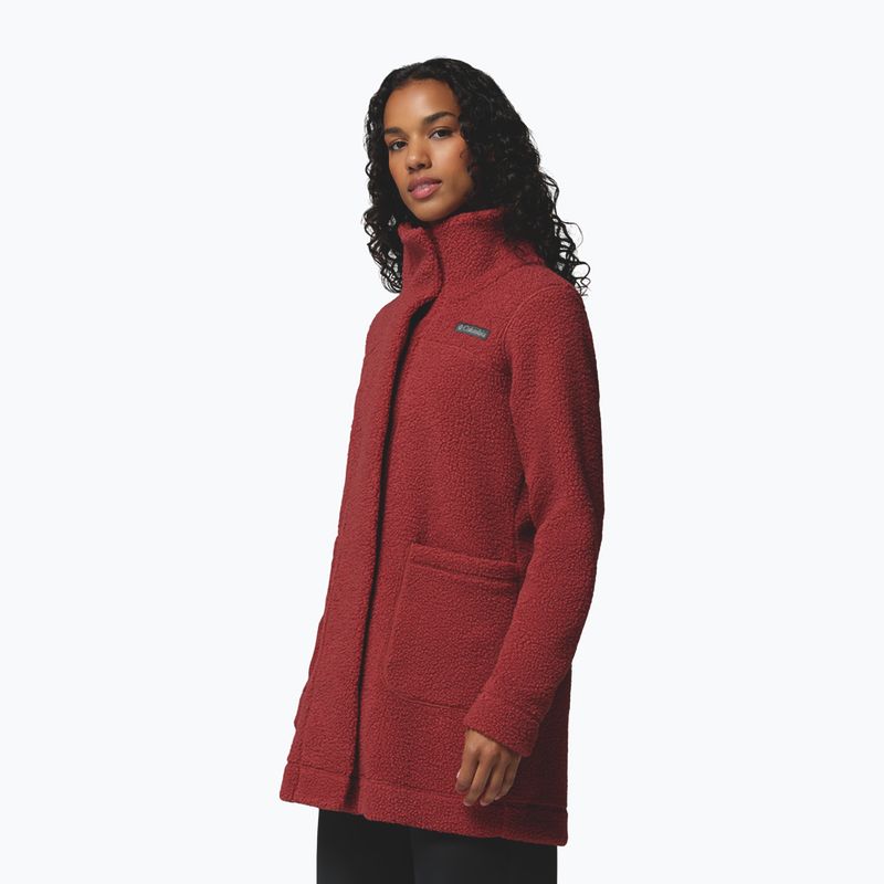 Pile donna Columbia Panorama Long red oxide 5