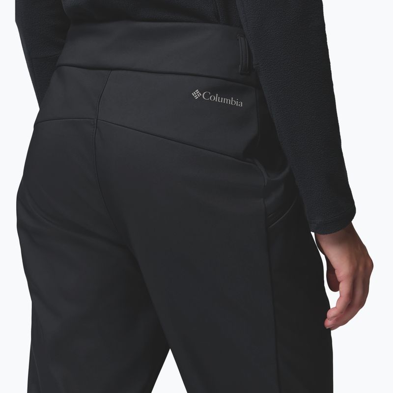 Pantaloni da sci da donna Columbia Roffe Ridge Ski Softshell black 6