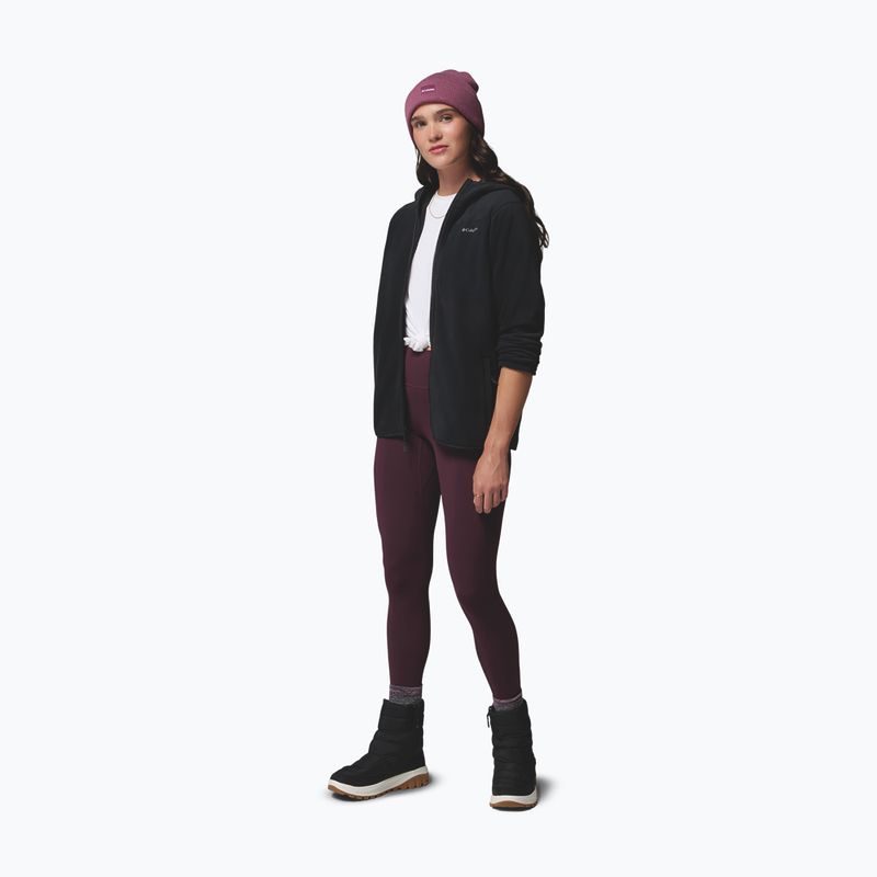 Pile donna Columbia Pacific Arch 200 Hooded Full Zip Fleece Black 2
