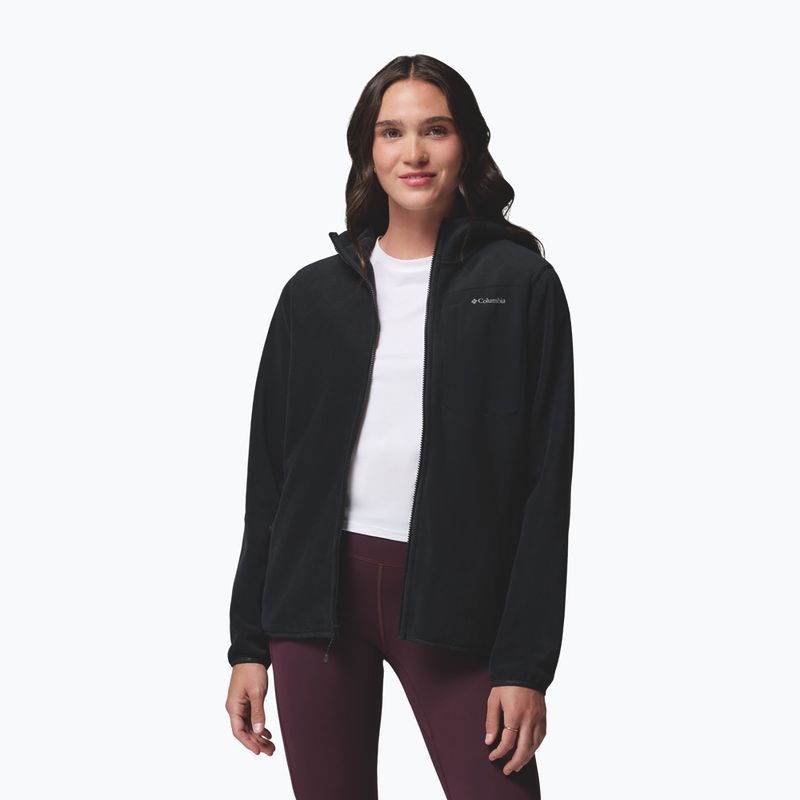 Pile donna Columbia Pacific Arch 200 Hooded Full Zip Fleece Black 4