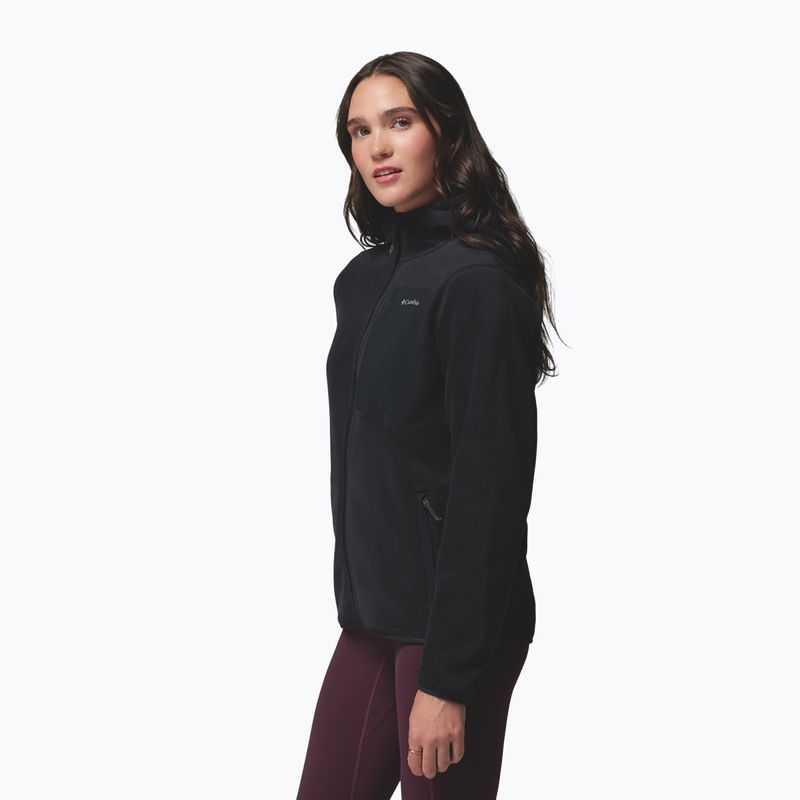 Pile donna Columbia Pacific Arch 200 Hooded Full Zip Fleece Black 5