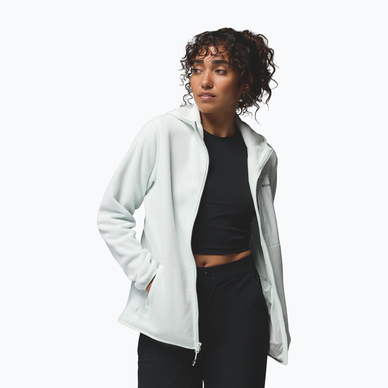 Pile donna Columbia Pacific Arch 200 Hooded Full Zip Fleece tea light 4