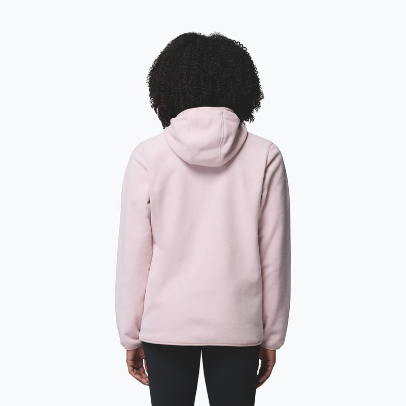 Pile donna Columbia Pacific Arch 200 Hooded Full Zip Fleece mineral pink 3