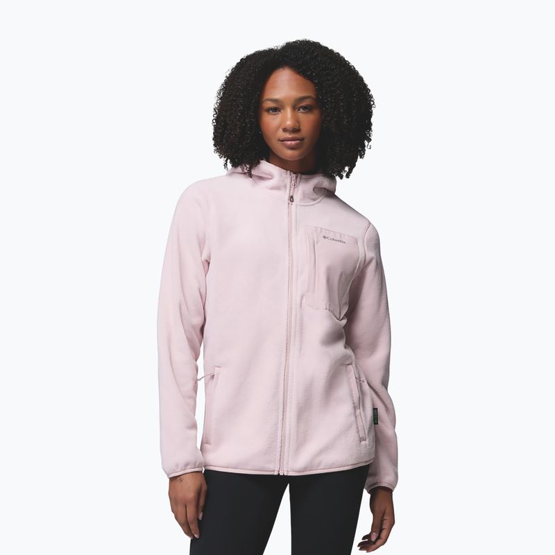 Pile donna Columbia Pacific Arch 200 Hooded Full Zip Fleece mineral pink 4