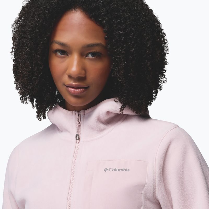 Pile donna Columbia Pacific Arch 200 Hooded Full Zip Fleece mineral pink 6