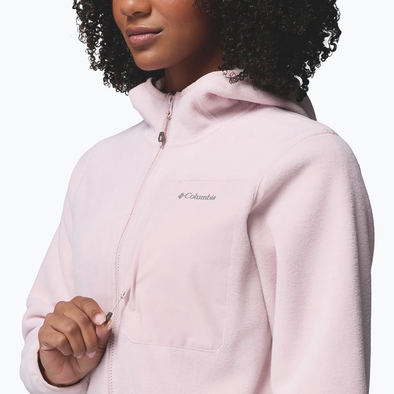 Pile donna Columbia Pacific Arch 200 Hooded Full Zip Fleece mineral pink 7