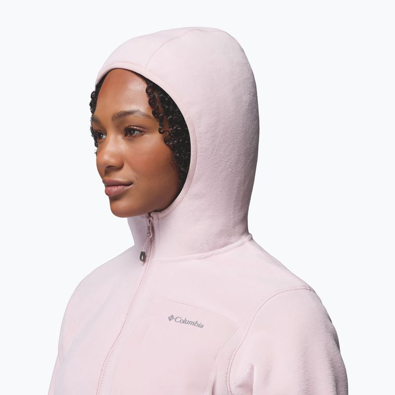 Pile donna Columbia Pacific Arch 200 Hooded Full Zip Fleece mineral pink 8