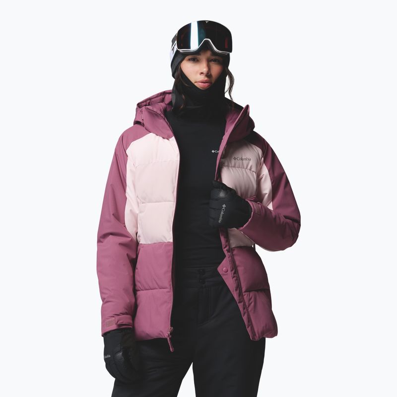 Giacca da sci da donna Columbia Ava Alpine Puffer antique mauve/powder pink/mineral pink 5
