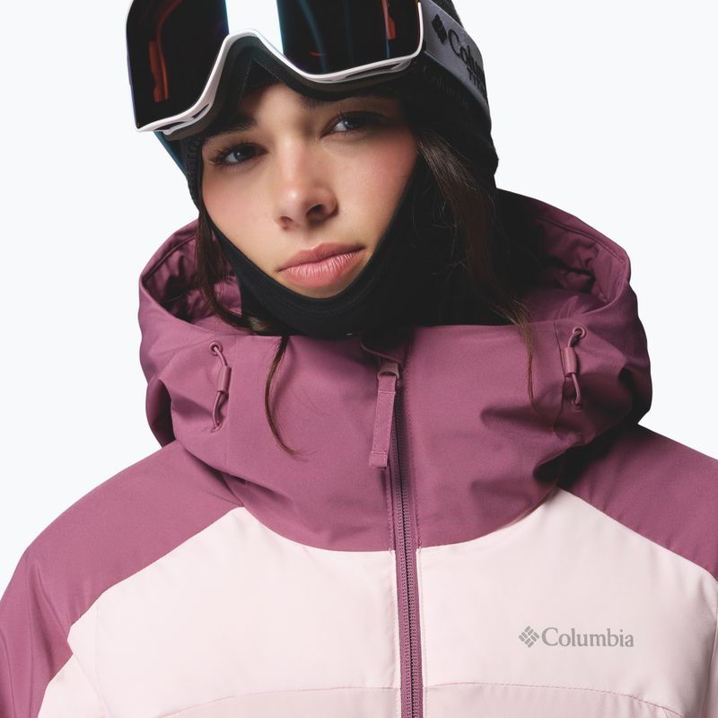 Giacca da sci da donna Columbia Ava Alpine Puffer antique mauve/powder pink/mineral pink 7