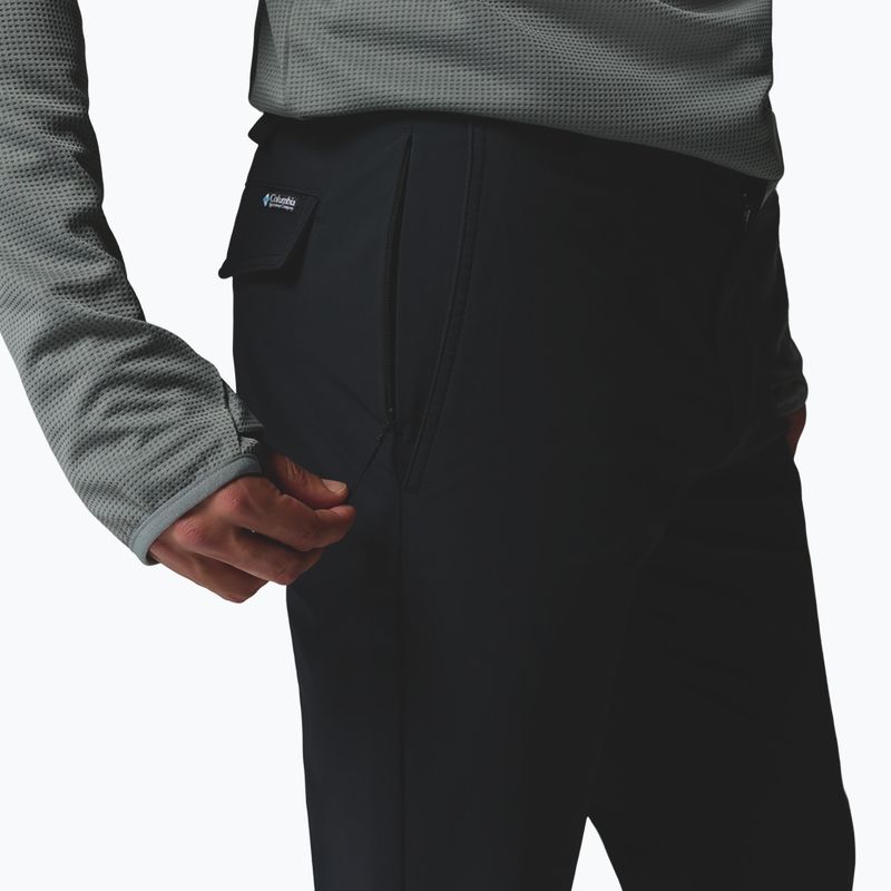 Pantaloni da arrampicata da uomo Columbia ROC Tech Warm Chino black 6