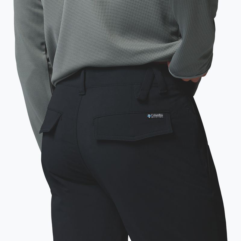 Pantaloni da arrampicata da uomo Columbia ROC Tech Warm Chino black 7