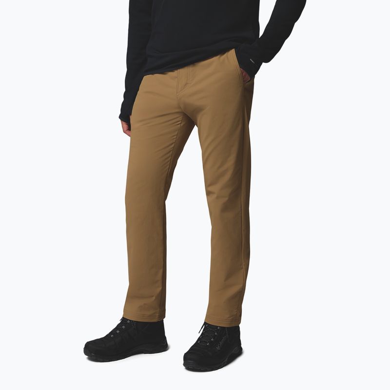 Pantaloni da arrampicata da uomo Columbia ROC Tech Warm Chino delta 4
