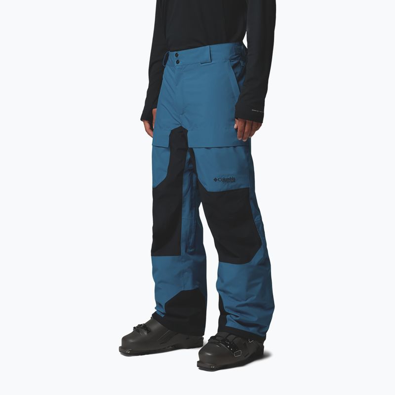 Pantaloni da snowboard da uomo Columbia Winter District phoenix blue/black 4