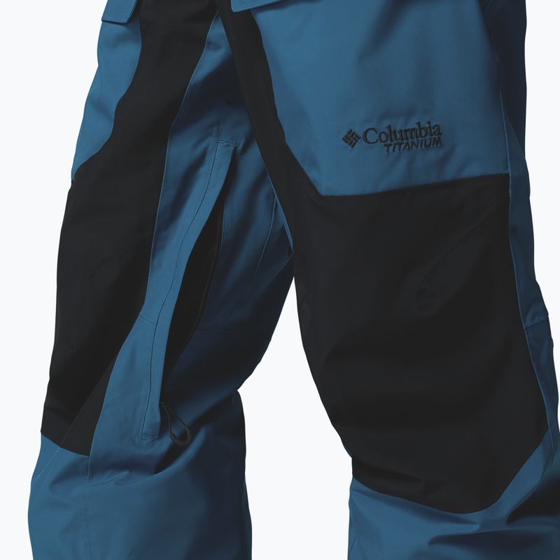 Pantaloni da snowboard da uomo Columbia Winter District phoenix blue/black 5
