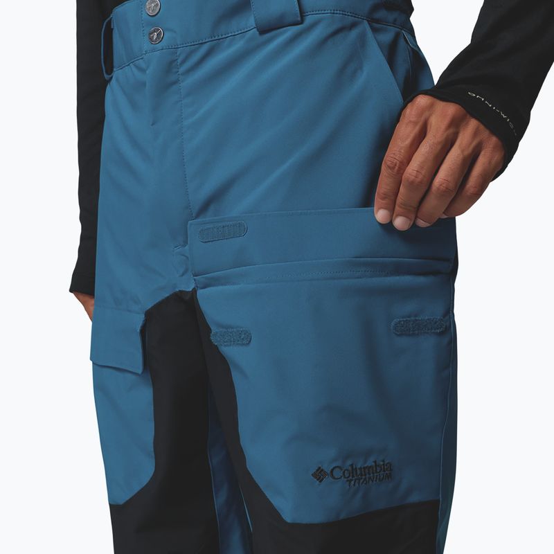 Pantaloni da snowboard da uomo Columbia Winter District phoenix blue/black 8
