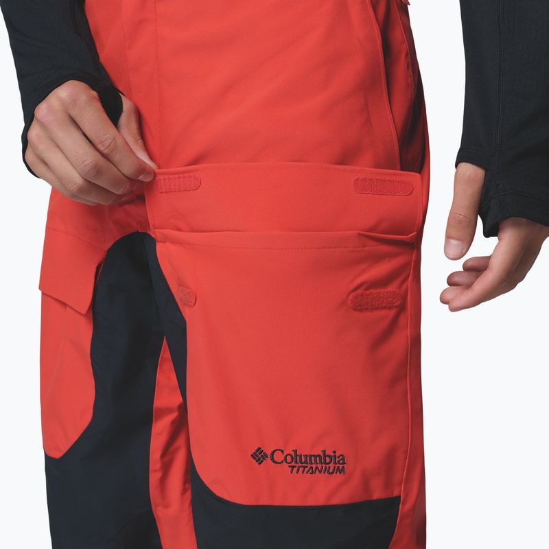 Pantaloni da snowboard da uomo Columbia Winter District super sonic/black 7