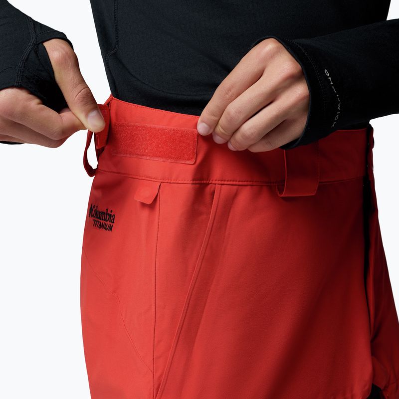 Pantaloni da snowboard da uomo Columbia Winter District super sonic/black 8