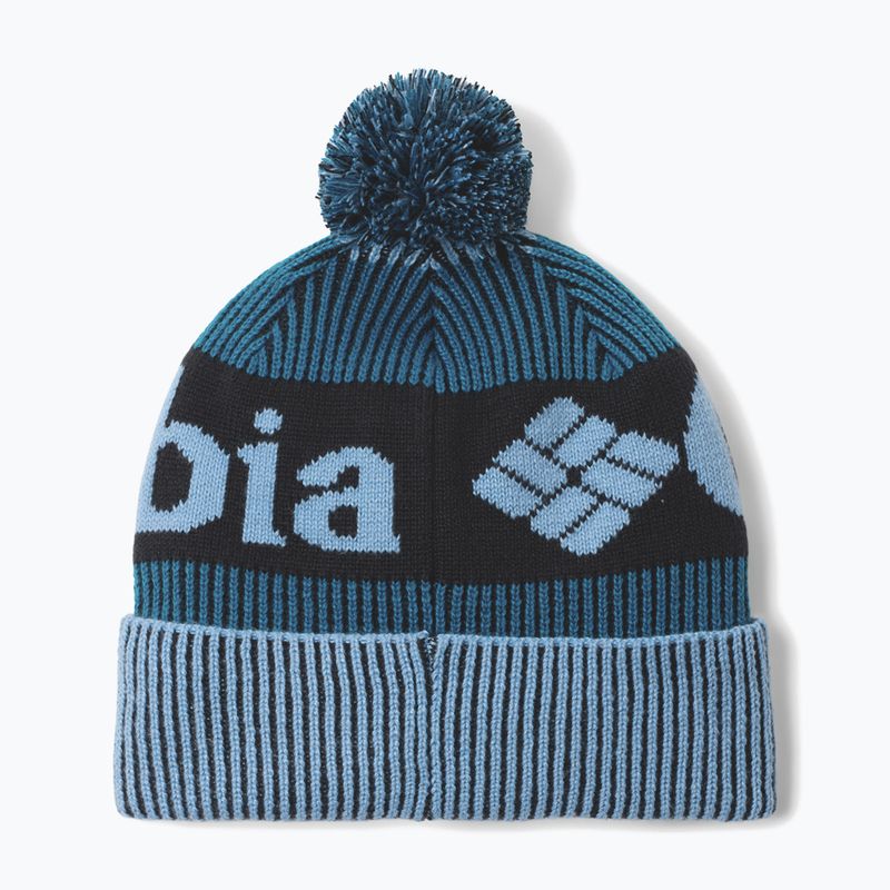 Cappello invernale Columbia Polar Powder III rainy day/phoenix blue/black 3