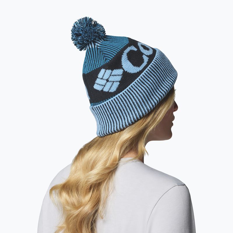 Cappello invernale Columbia Polar Powder III rainy day/phoenix blue/black 7