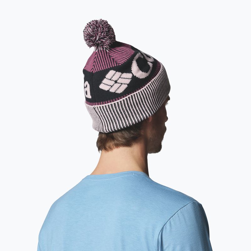 Cappello invernale Columbia Polar Powder III mineral pink/antique mauve, 5