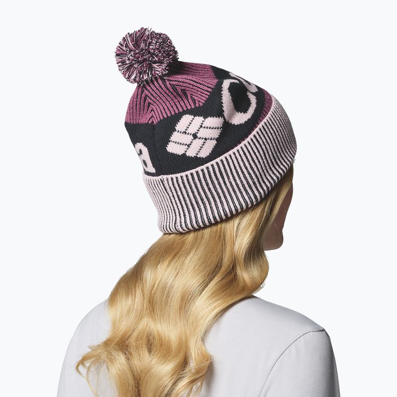 Cappello invernale Columbia Polar Powder III mineral pink/antique mauve, 7