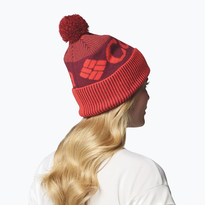 Cappello invernale Columbia Polar Powder III super sonic/red oxide/rich wine 7