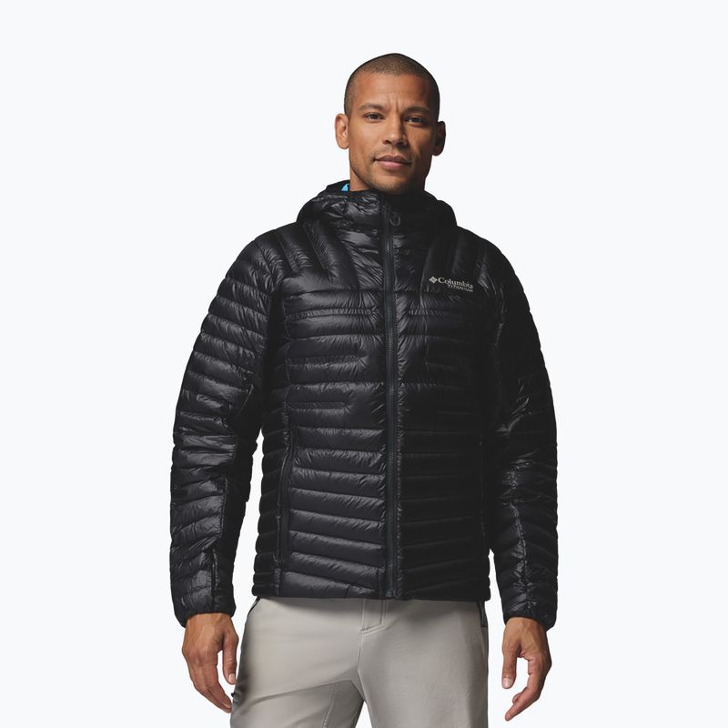 Piumino uomo Columbia Endevour Mountain Down Hooded black