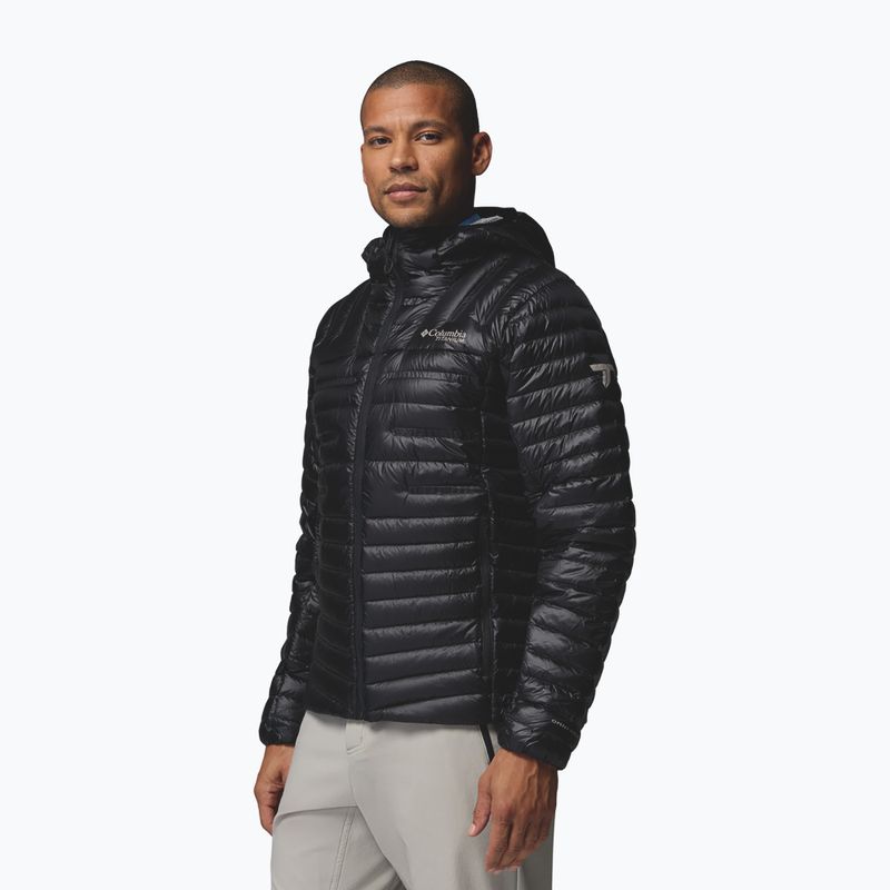 Piumino uomo Columbia Endevour Mountain Down Hooded black 5