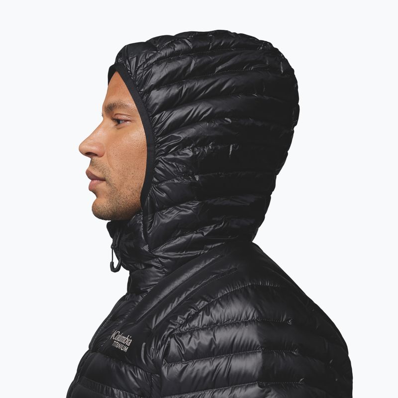 Piumino uomo Columbia Endevour Mountain Down Hooded black 8